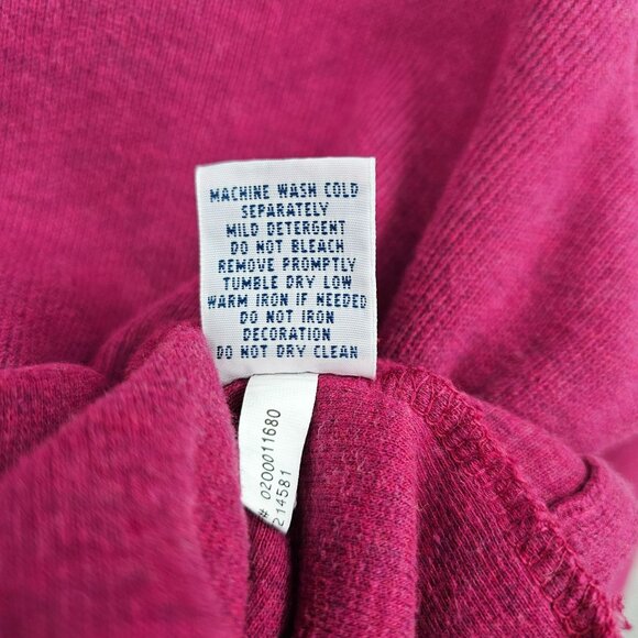 Polo Ralph Lauren Quarter Zip Pullover Sweater M Red Long Sleeve Mock Neck 90s - Picture 9 of 11